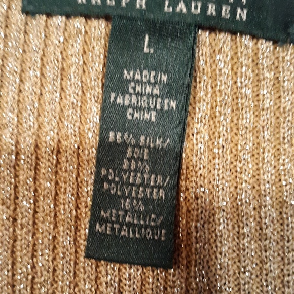 🏷Ralph Lauren, gold tank-top - Picture 3 of 7